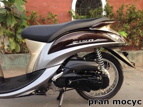 New fino fi สีน้ำตาลเทา รุ่นPremium ไมล์5386กม.รถปี2015