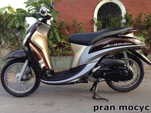 New fino fi สีน้ำตาลเทา รุ่นPremium ไมล์5386กม.รถปี2015