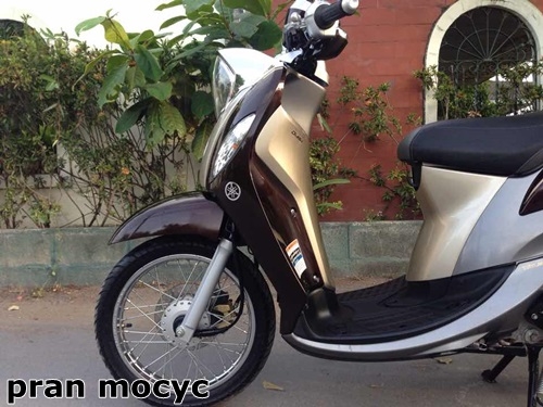 New fino fi สีน้ำตาลเทา รุ่นPremium ไมล์5386กม.รถปี2015