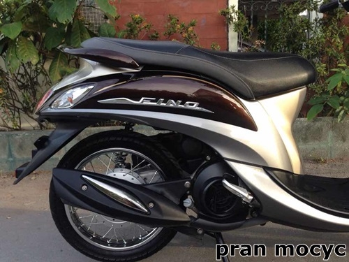 New fino fi สีน้ำตาลเทา รุ่นPremium ไมล์5386กม.รถปี2015