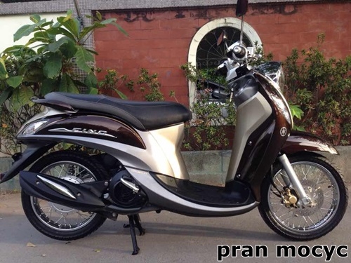 New fino fi สีน้ำตาลเทา รุ่นPremium ไมล์5386กม.รถปี2015