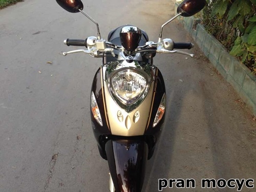 New fino fi สีน้ำตาลเทา รุ่นPremium ไมล์5386กม.รถปี2015