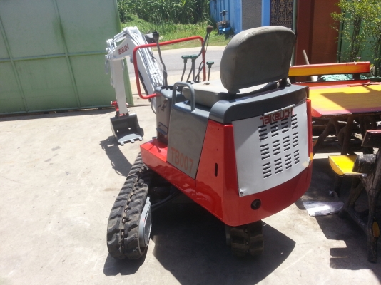 รถขุดเล็ก Takeuchi Tb007 นำเข้าญี่ปุ่น รถขุดเล็ก Takeuchi Tb007 นำเข้าญี่ปุ่น