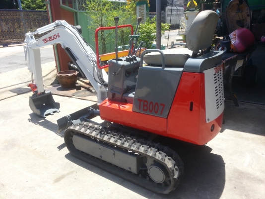 รถขุดเล็ก Takeuchi Tb007 นำเข้าญี่ปุ่น รถขุดเล็ก Takeuchi Tb007 นำเข้าญี่ปุ่น