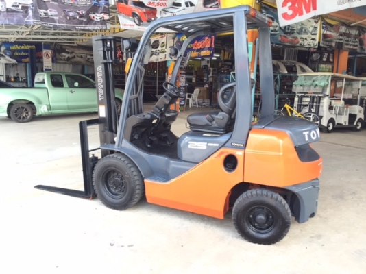 ขายฟอร์คลิฟต์ TOYOTA 42-8FD25 ดีเซล ,เกียร์ออโต ,เสายกสูง 3 เมตร ,รถใช้งานมาน้อย 2000 กว่าช.ม ( SPECS JAPAN ) สภาพพร้อมใช้งาน ขายฟอร์คลิฟต์ TOYOTA 42-8FD25 ดีเซล ,เกียร์ออโต ,เสายกสูง 3 เมตร ,รถใช้งานมาน้อย 2000 กว่าช.ม ( SPECS JAPAN ) สภาพพร้อมใช้งาน