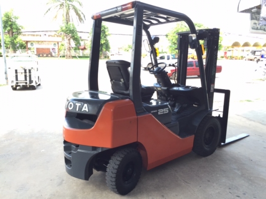 ขายฟอร์คลิฟต์ TOYOTA 42-8FD25 ดีเซล ,เกียร์ออโต ,เสายกสูง 3 เมตร ,รถใช้งานมาน้อย 2000 กว่าช.ม ( SPECS JAPAN ) สภาพพร้อมใช้งาน ขายฟอร์คลิฟต์ TOYOTA 42-8FD25 ดีเซล ,เกียร์ออโต ,เสายกสูง 3 เมตร ,รถใช้งานมาน้อย 2000 กว่าช.ม ( SPECS JAPAN ) สภาพพร้อมใช้งาน