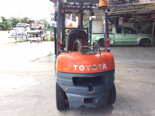 ขายฟอร์คลิฟต์ TOYOTA 42-6FG25 , เสายกสูง 4 เมตร, เกียร์ AT ,ใช้งาน 2 ระบบ,ใช้งานมา 1700 ช.ม เดิมแท้จากญี่ปุ่น !!!! ( SPECS JAPAN )