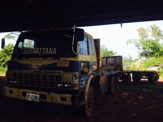 10ล้อพ่วงเพลาเดียวมาแล้วครับราคาถูกด้วย