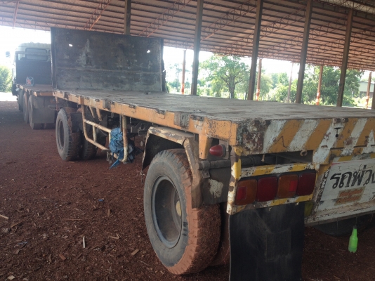 10ล้อเพลาเดียวพ่วงแม่ลูกร