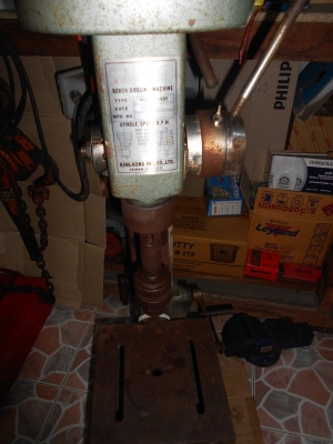 สว่านแท่น King สภาพสวยพร้อมใช้งาน