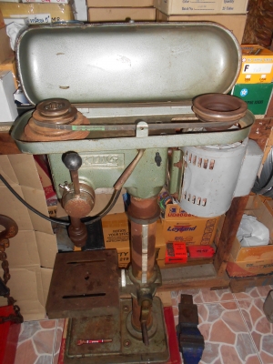 สว่านแท่น King สภาพสวยพร้อมใช้งาน