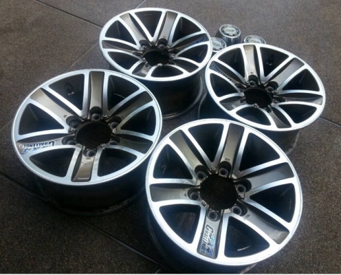 ล้อ15 งานYochiyoda 6/139 กว้าง 7.5 off+15 สภาพดีไม่มีซ่อม ขอบหนาๆ ฝาครอบครบ ล้อ15 งานYochiyoda 6/139 กว้าง 7.5 off+15 สภาพดีไม่มีซ่อม ขอบหนาๆ ฝาครอบครบ