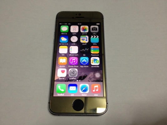 ไอโฟน 5S ลดเหลือ 12,900 ต่อรองได้ สีเทา Gray 16G เครื่องศูนย์ อุปกรณ์แท้ครบกล่องรายละเอียดตามรูป อีมี่เครื่องกับกล่องตรง สภาพดีมาก ใช้งานได้ปกติทุกอย่าง ไม่ติดล็อคใดๆ หมดประกันแล้ว ติดฟลิม์กระจกนิรภัยกันแตกสีทองหน้าหลัง แถมอุปกรณ์เสริมให้ทุกชิ้นตามรูป ราค