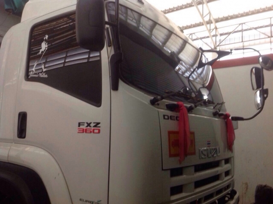 รถอีซูซุ 10 ล้อดั้ม FXZ 360 แรงม้า. ปี 56  ( รถวิ่ง 1xx,xxx กว่า กม. )     สนใจติดต่อ  081 - 6079515