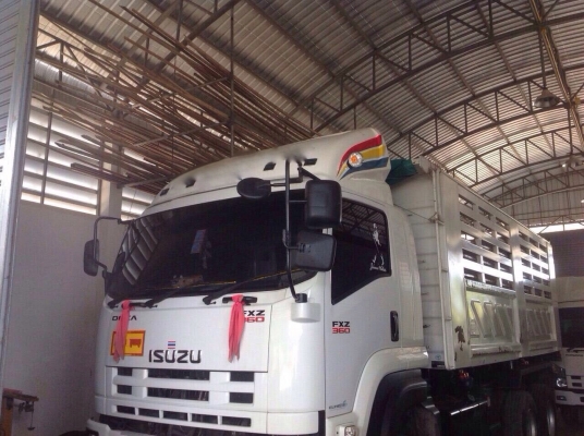 รถอีซูซุ 10 ล้อดั้ม FXZ 360 แรงม้า. ปี 56  ( รถวิ่ง 1xx,xxx กว่า กม. )     สนใจติดต่อ  081 - 6079515