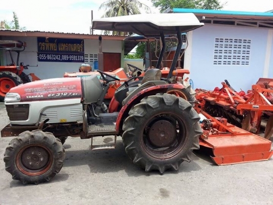 ยันร์ม่า EF 312 T 4 WD 2 เพลา พร้อมตัดหญ้า
