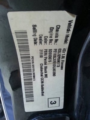 ขายรถเก๋ง Ford 4 ประตูสีดำ ขายรถเก๋ง Ford 4 ประตูสีดำ