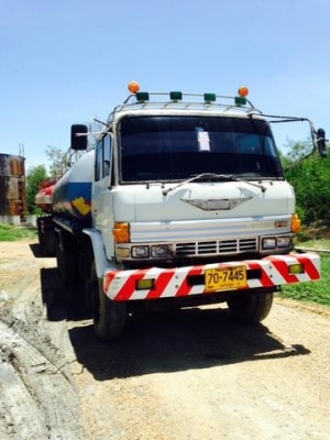 ขาย HINO 227 พ่วงแม่ลูก ถังบรรทุกของเหลว