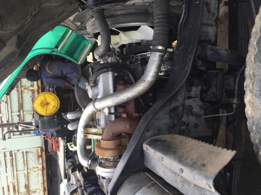 ขายรถบรรทุกนำ้มันเพลาเดียวFN617 ยูโร2โหลดล่างแท้