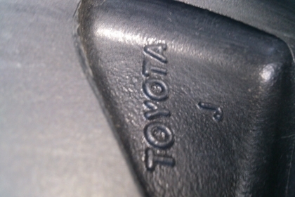 ขายแม็กTOYOTA TRD  5รูขอบ16  จำนวน 4 วง  พร้อมน๊อตแท้ 20 ตัว