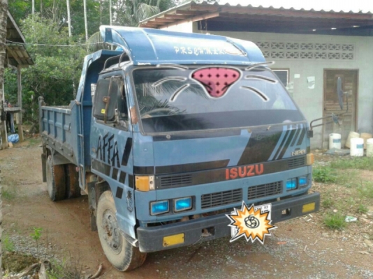 หกล้อ อีซูซุ NPR115ดั้ม5คิวปี36แอร์ power ทะเบียนพร้อมโอน☆ราคา 420,000บ ราคานี้ บริการขับส่งถึงบ้านครับ