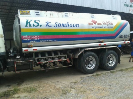 ขายรถน้ำ2เพลา เครื่อง195แรง มิตซู ช่วงล่างใหญ่ มี2คันให้เลือกครับ