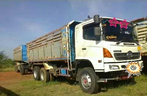 ขายสิบล้อพ่วง HINO FM 2 PNLD 380 ดั้ม2เพาปี53 แม่ลูก3คาน ดั้มกะบะมีเนียม สภาพเยียมบางเดิมสวยพร้อมวิ่งงาน เล่มทะเบียนพร้อมโอน