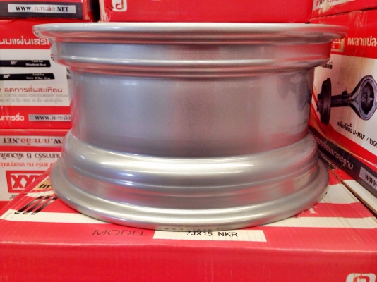 กะทะล้อ 7x15 6รูเรเดี่ยน เพลาลอย (5mm.) (NKR) ราคาลูกละ 1,500 บาท กะทะล้อ 7x15 6รูเรเดี่ยน เพลาลอย (5mm.) (NKR) ราคาลูกละ 1,500 บาท