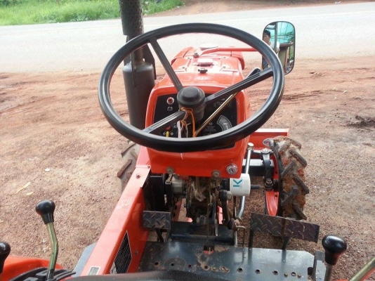 KRT140 plus+ รถสวยสภาพเดิมๆทั้งคัน ดันหน้า ผาน3 ล้อเหล็ก คราด 105,000บ.