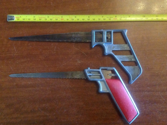 ขายเลื่อยรู Vintage Stanley handyman ,Allway Tools ปื้นละ 600 บาท