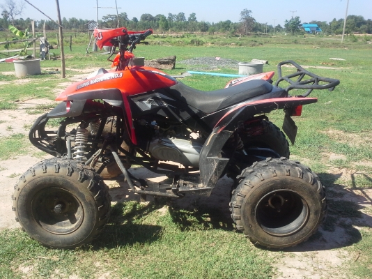 ((#ร้อนๆแค่ก่อนสิ้นเดือนเอาไปเลย29500ด่วนๆ))ขายเอทีวีATV Hiper Sport 150cc แรงๆ มาใหม่อีกคัน สภาพสวยจัด ดิสเบรคหน้าหลัง สตาร์ทมือพร้อมขับเท่ห์ๆลุยๆรถแค่ปีกว่า ขายถูกมากๆ เป็นรถของฝรั่งซื้อมาไม่ค่อยได้ขับ นานๆมาไทยครั้งปีละครั้ง ถูกๆ33,900- ด่วนๆมีบริการจั