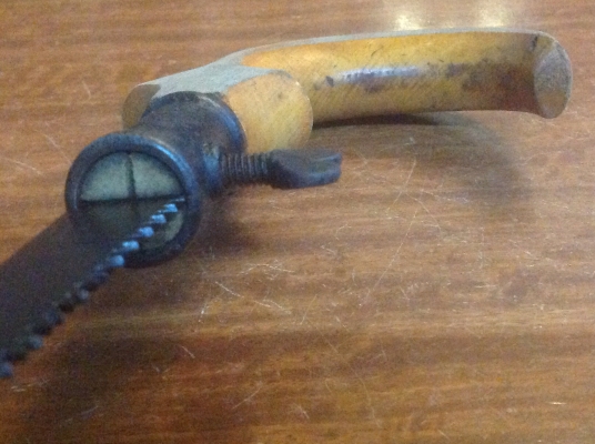 ขายเลื่อยรู Antique Vintage ผลิตปี Oct 31, 1878 อายุ 137 ปี