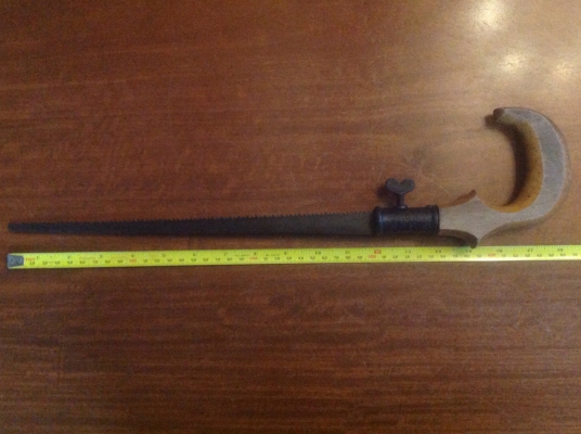 ขายเลื่อยรู Antique Vintage ผลิตปี Oct 31, 1878 อายุ 137 ปี