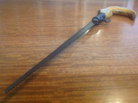 ขายเลื่อยรู Antique Vintage ผลิตปี Oct 31, 1878 อายุ 137 ปี