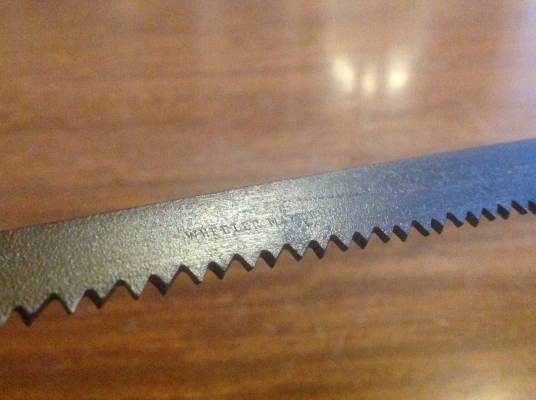 ขายเลื่อยรู Antique Vintage ผลิตปี Oct 31, 1878 อายุ 137 ปี