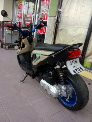 Honda Zoomer X ปี 2557 แต่งสวย สไตล์ Japan ล้อโตๆ ราคาถูก
