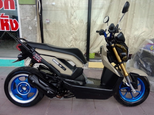Honda Zoomer X ปี 2557 แต่งสวย สไตล์ Japan ล้อโตๆ ราคาถูก