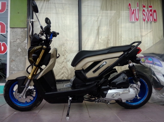 Honda Zoomer X ปี 2557 แต่งสวย สไตล์ Japan ล้อโตๆ ราคาถูก