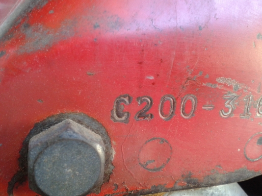 ขาย c200 เครื่องเดิมก้านกระทุ้ง สีแห้งๆ