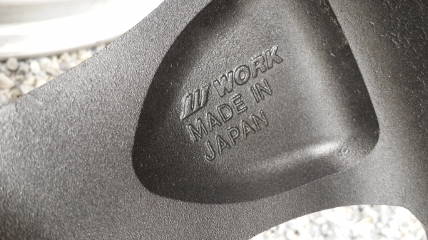 W-work แท้ญี่ปุ่น ล้อ2ชิ้น ขอบ 18 5รู114