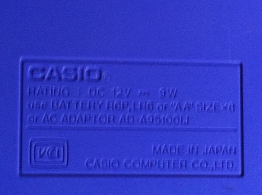 เครื่องพิมพ์แถบสติกเกอร์ CASIO นำไปพิมพ์ข้อมูลต่างๆติดตามตู้ไฟไฟต่างๆหรืออื่นได้หมด  มีเฉพาะตัวเครื่องไม่มีเทป