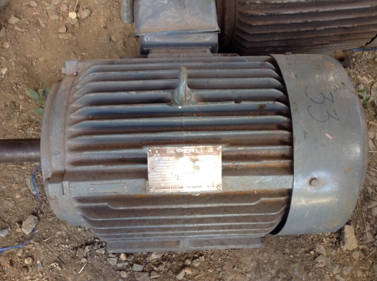 Sale>> มอเตอร์ มิตซู 20 hp. ไฟ 380 v. 1450 rpm. เหลือ 1 ลูกครับ