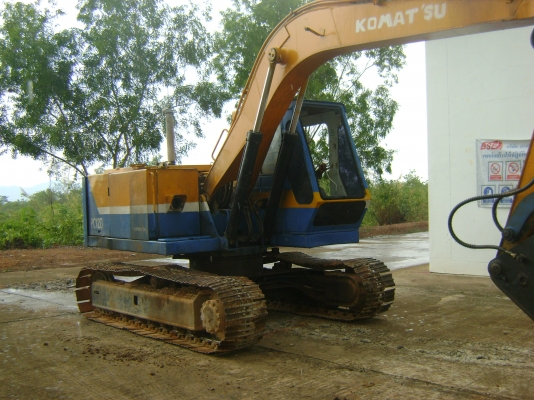 ขายโคมัสสุ PC120-2 ลายหัวเจาะ+บุ้งกี่