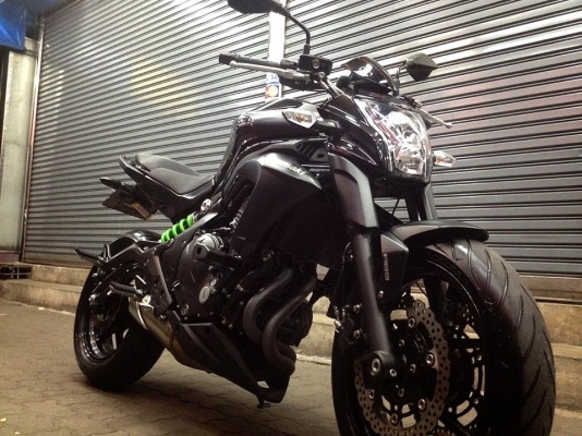 ขาย KAWASAKI ER6N 2014 สีดำ