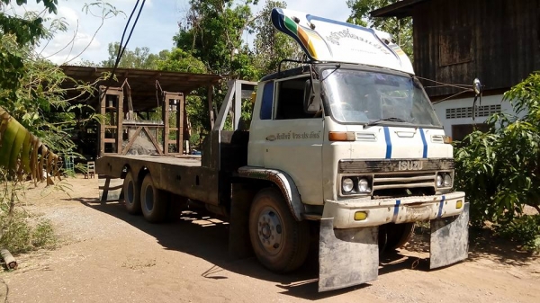 ขายรถเทนเลอร์รถเกี่ยวข้าว JCM 1เพลา เครื่อง 6Bd 1 ถูก