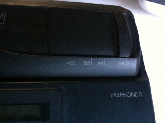 โทรศัพท์และFAX ยี่ห้อ CANON จากญี่ปุ่น ใส่กระดาษได้ใหญ่ถึง B4