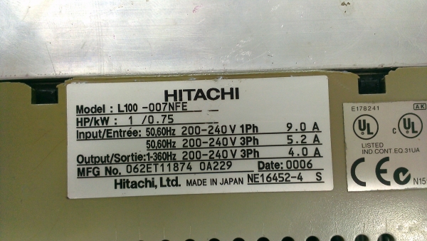 ขาย Inverter Hitachi