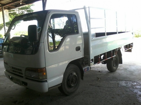 ขาย4ล้อISUZUหัวการ์ตูนป้ายเล็กไม่ติดเวลากระบะยาว3.5ม