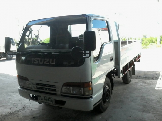 ขาย4ล้อISUZUหัวการ์ตูนป้ายเล็กไม่ติดเวลากระบะยาว3.5ม