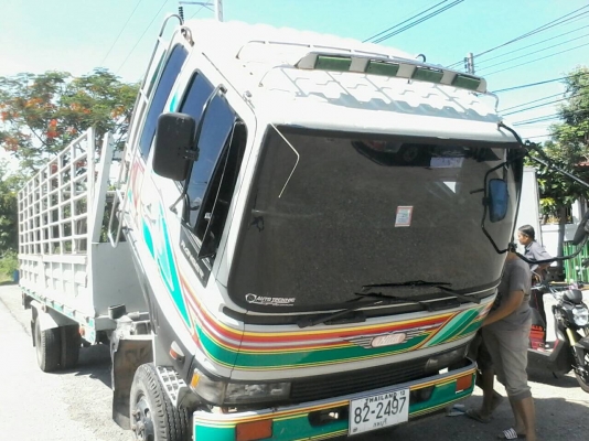 ขาย6ล้อHINO FD210แรง หัวสิงห์กระบะยาว6เมตร